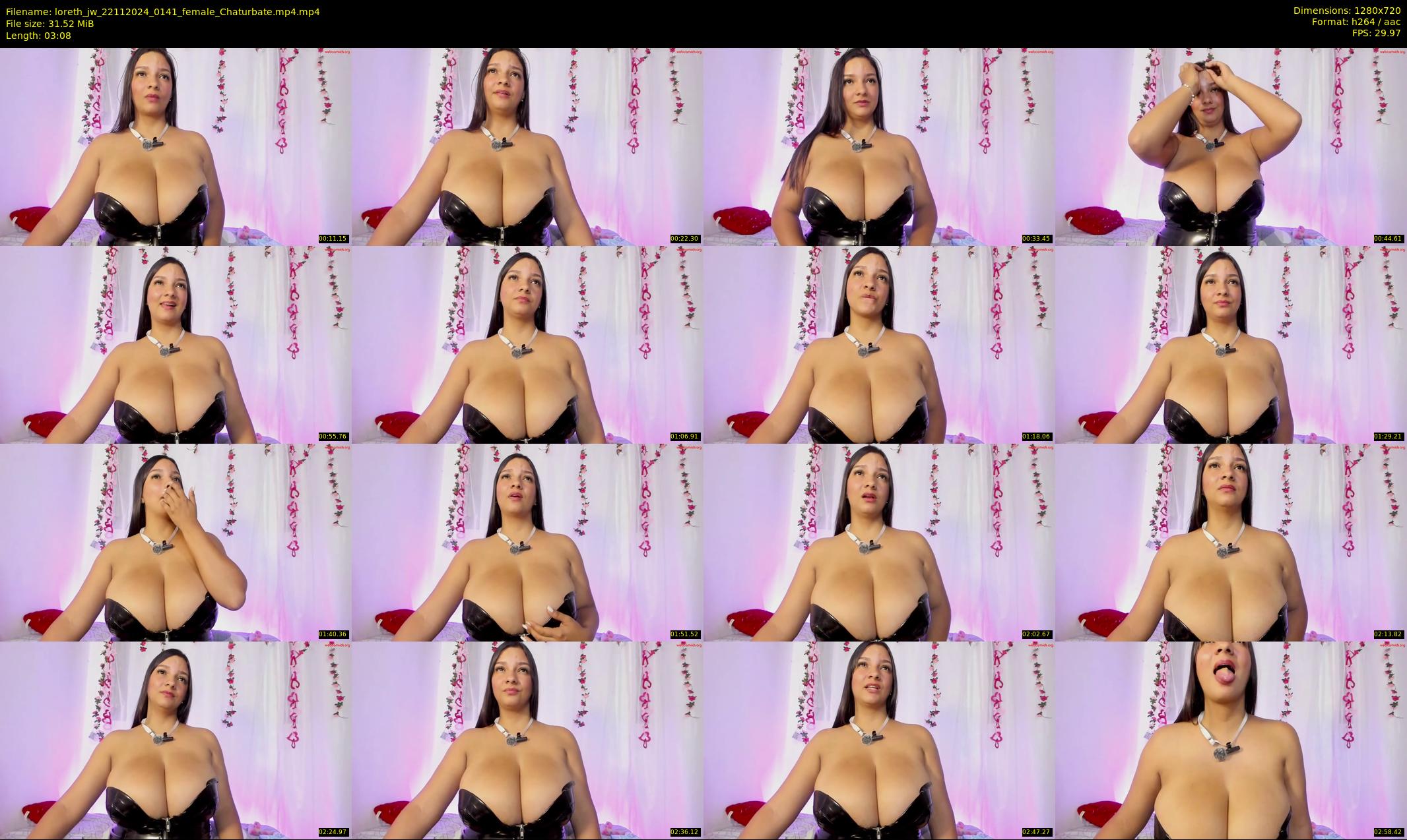 loreth_jw — 4 minute Chaturbate female cam show recording, 720p, Nov 22, 2024