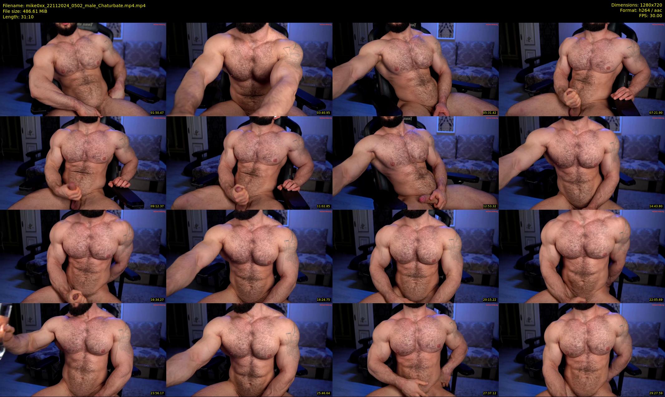 mike0xx — 32 minute Chaturbate male cam show recording, 720p, Nov 22, 2024