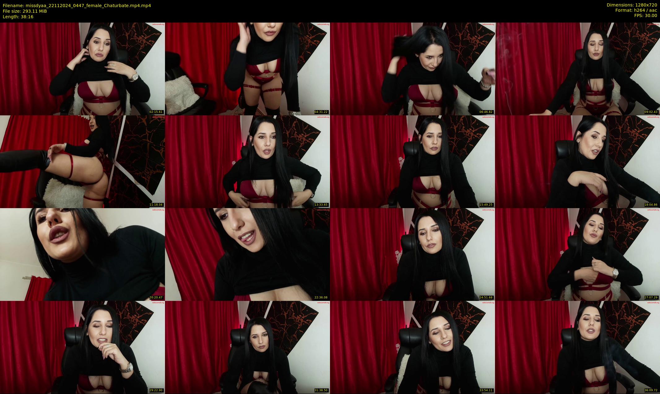 missdyaa — 39 minute Chaturbate female cam show recording, 720p, Nov 22, 2024