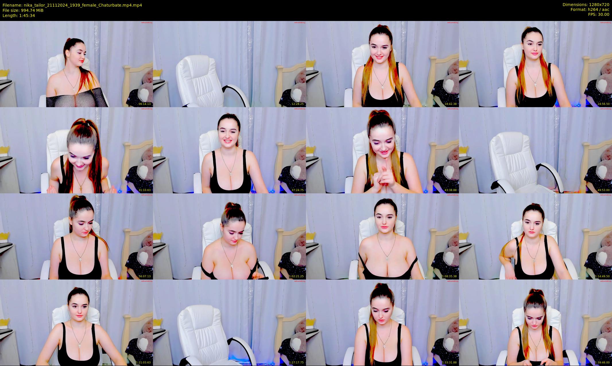 nika_tailor — 106 minute Chaturbate female cam show recording, 720p, Nov 21, 2024