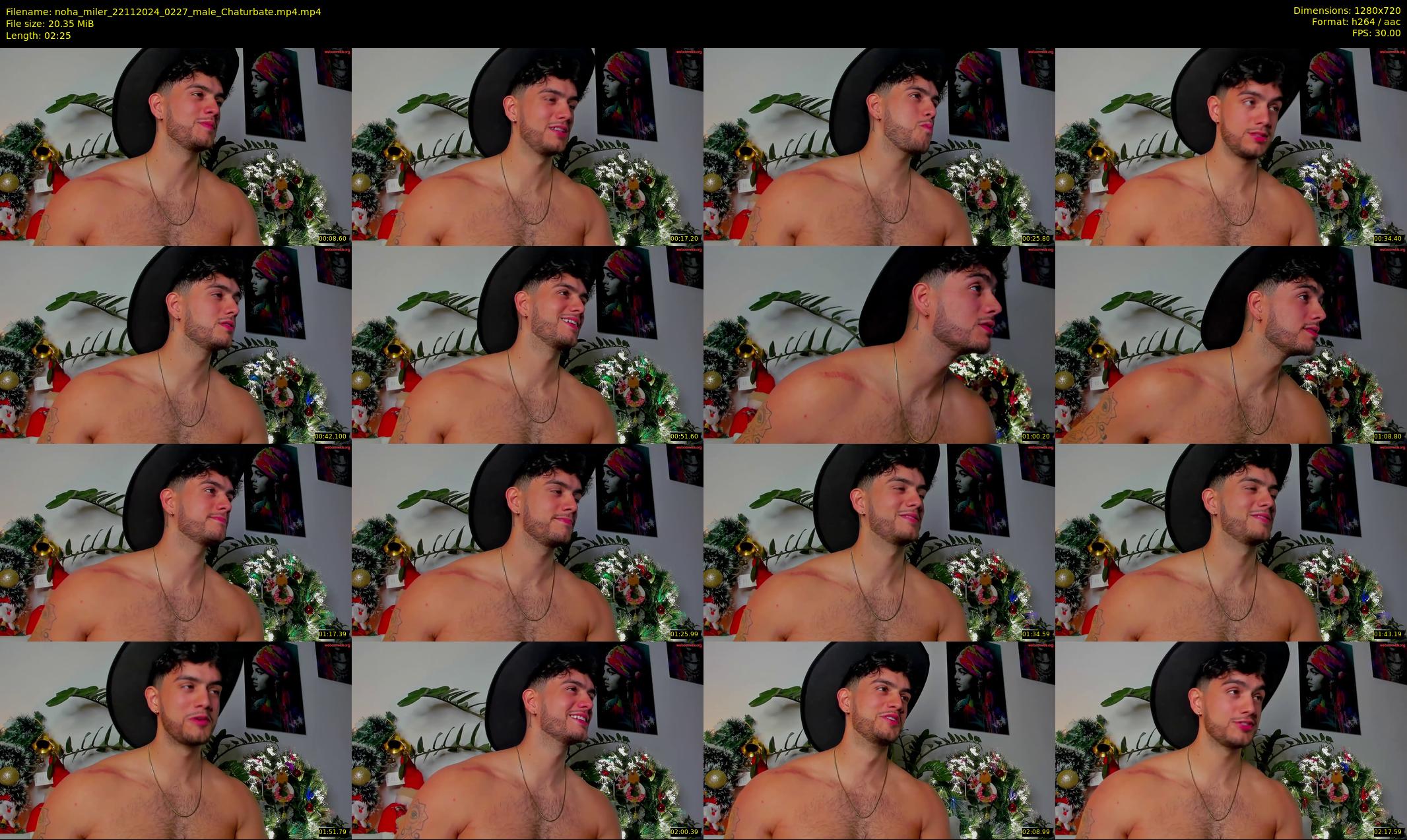 noha_miler — 3 minute Chaturbate male cam show recording, 720p, Nov 22, 2024