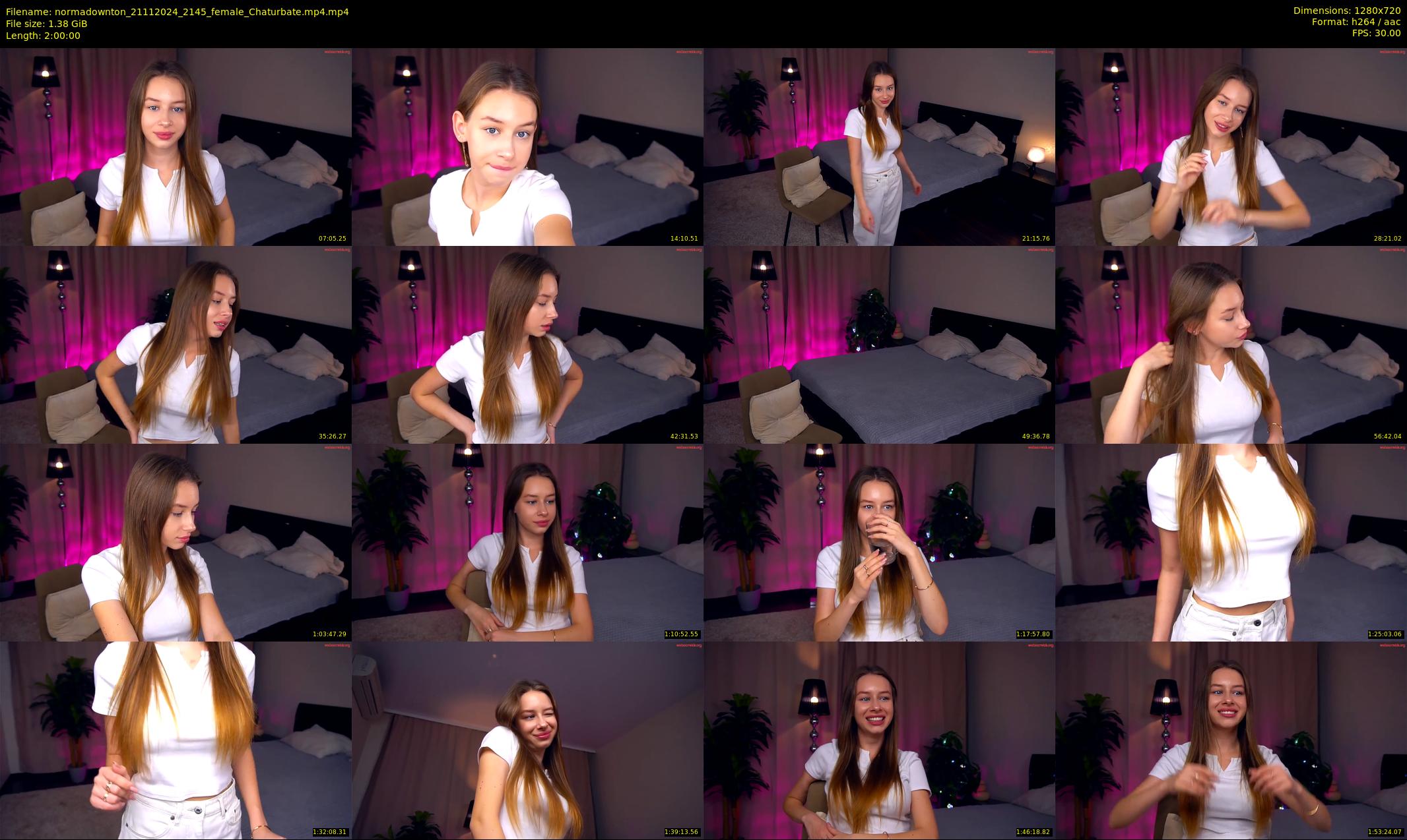 normadownton — 120 minute Chaturbate female cam show recording, 720p, Nov 21, 2024