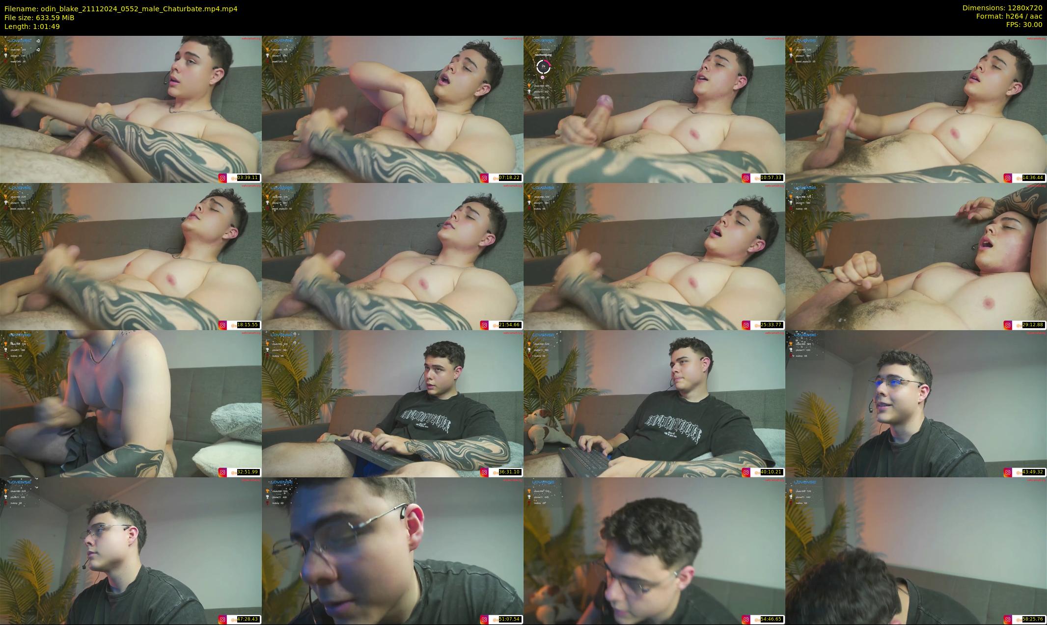 odin_blake — 62 minute Chaturbate male cam show recording, 720p, Nov 21, 2024