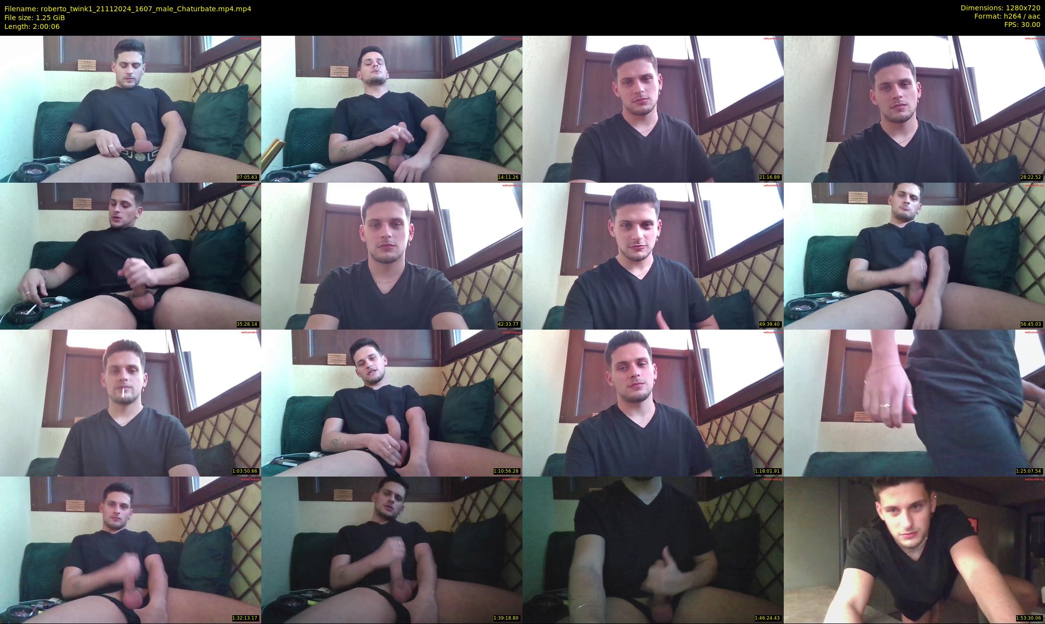 roberto_twink1 — 121 minute Chaturbate male cam show recording, 720p, Nov 21, 2024