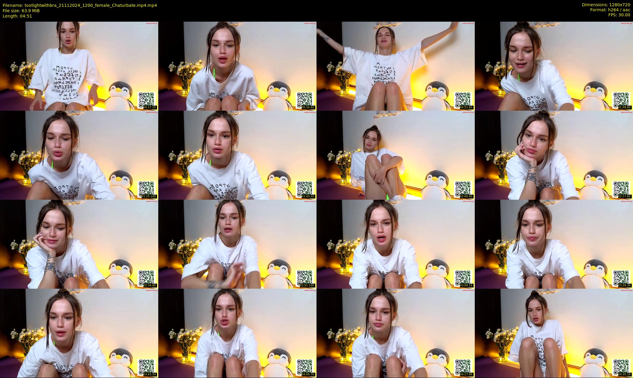 tootightwithbra — 5 minute Chaturbate female cam show recording, 720p, Nov 21, 2024