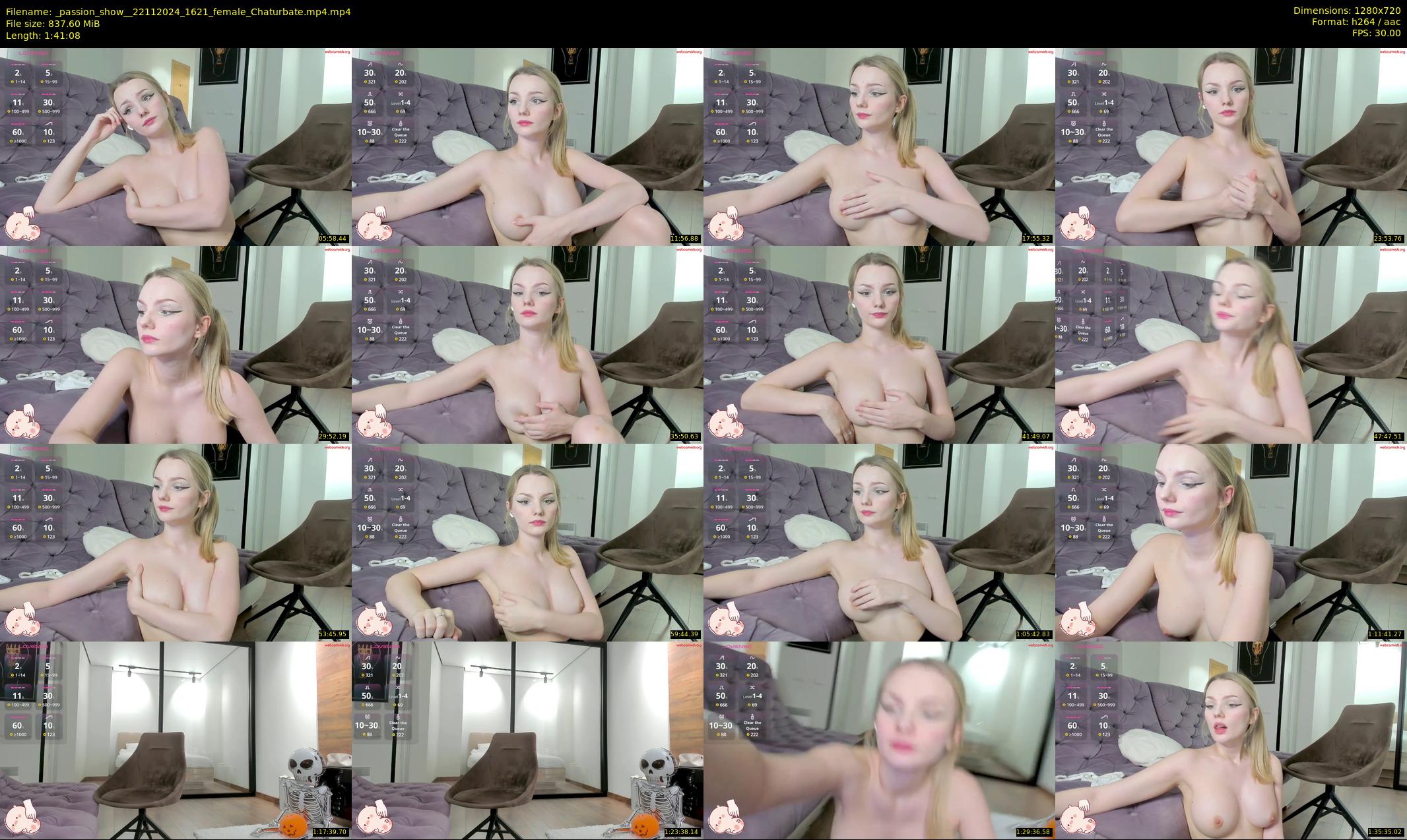 _passion_show_ — 102 minute Chaturbate couple cam show recording, 720p, Nov 22, 2024
