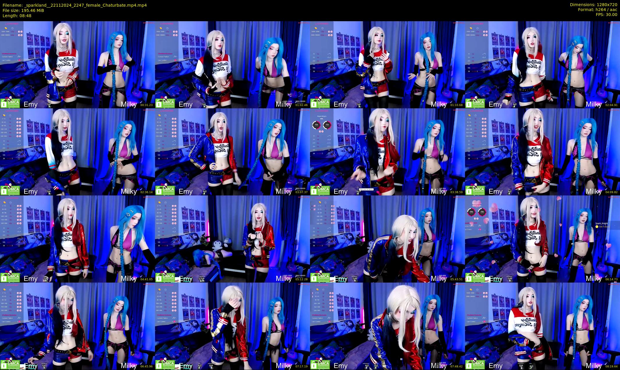 _sparkland_ — 9 minute Chaturbate female cam show recording, 720p, Nov 22, 2024
