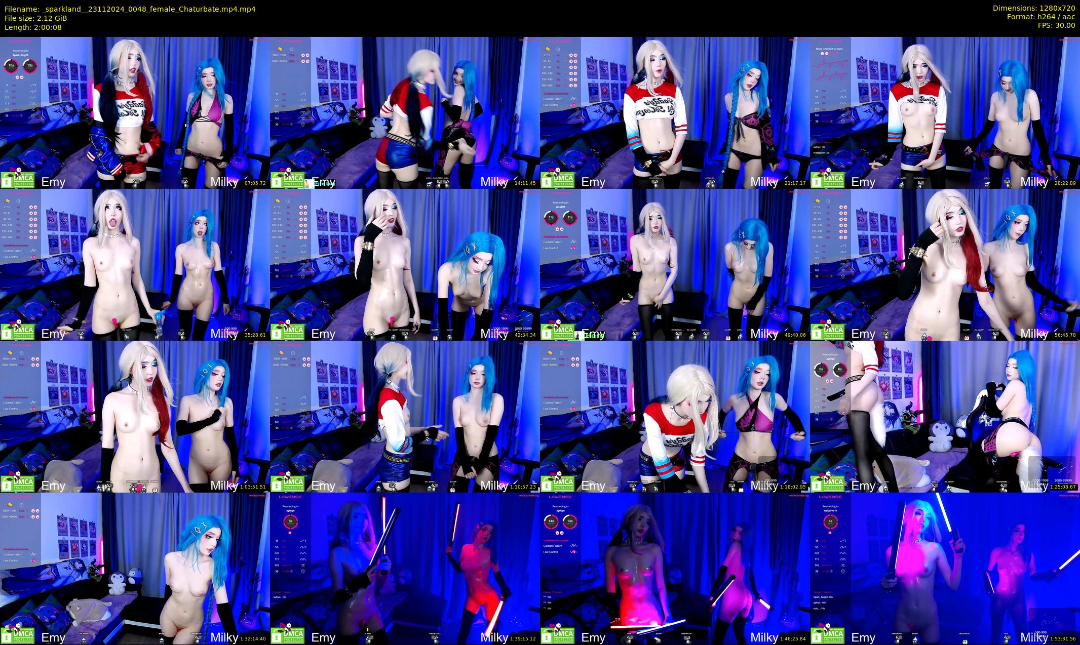 _sparkland_ — 121 minute Chaturbate female cam show recording, 720p, Nov 23, 2024