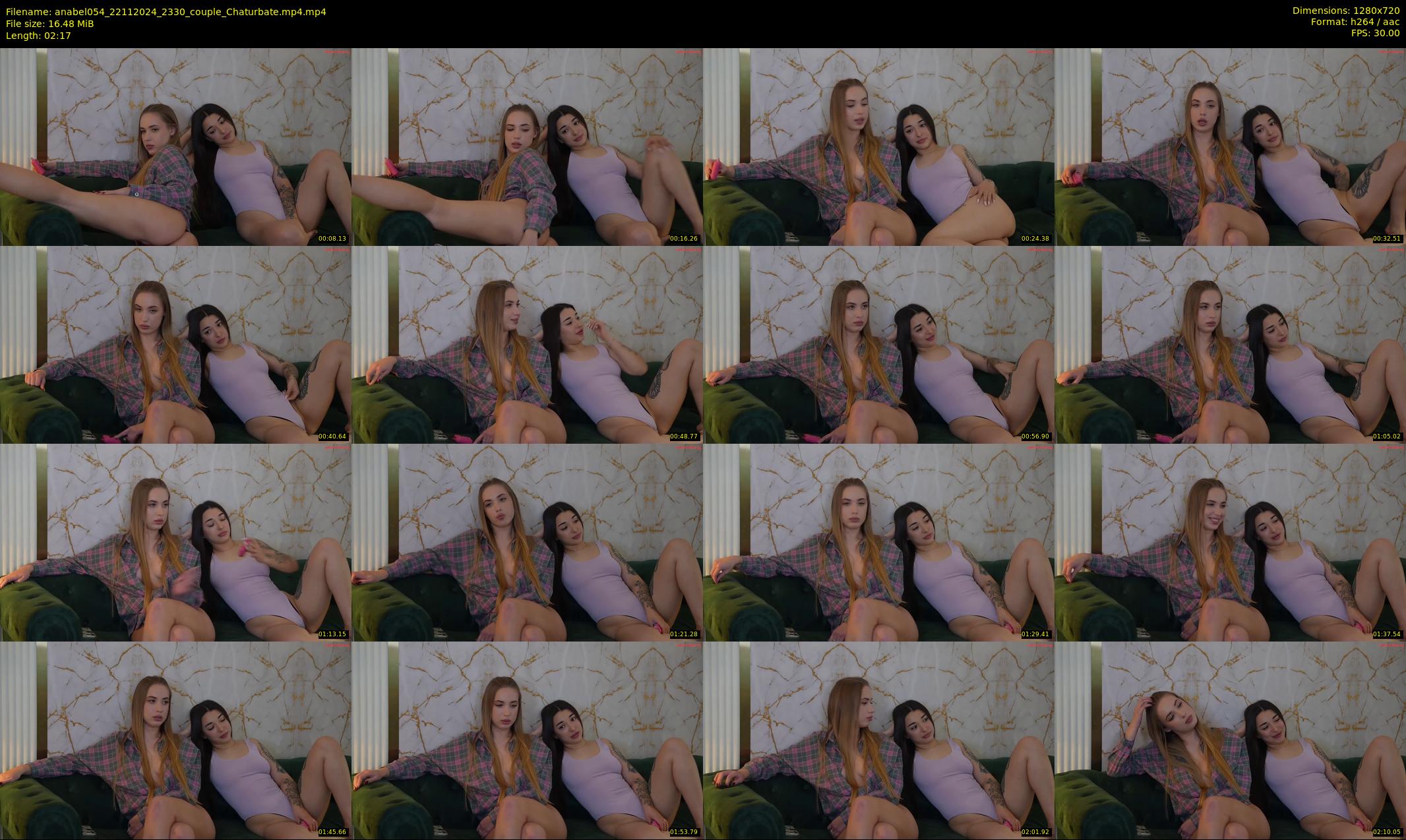 anabel054 — 3 minute Chaturbate female cam show recording, 720p, Nov 22, 2024