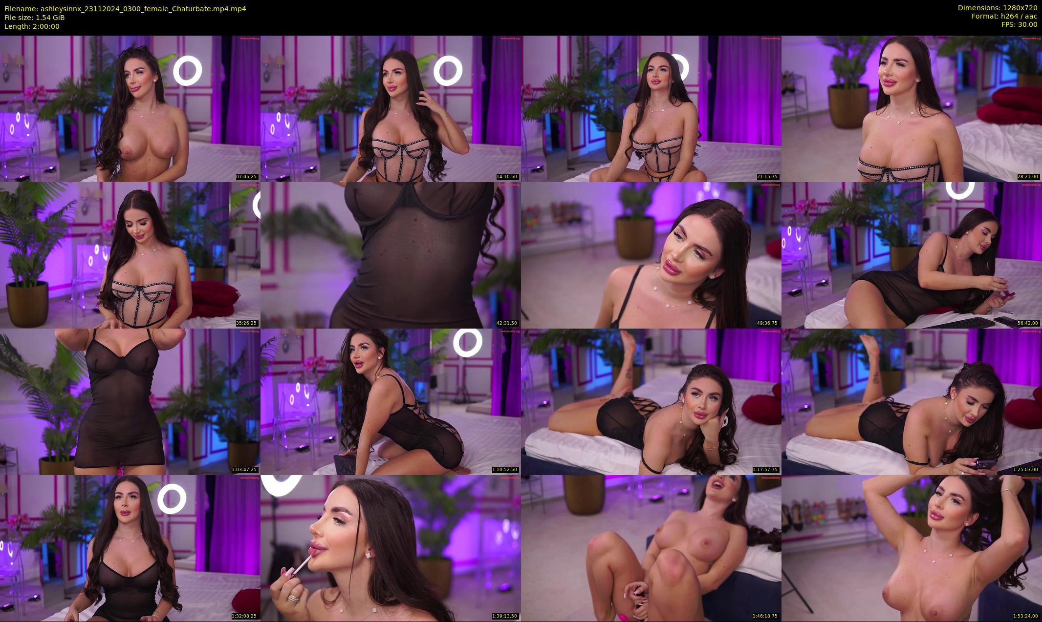 ashleysinnx — 120 minute Chaturbate female cam show recording, 720p, Nov 23, 2024