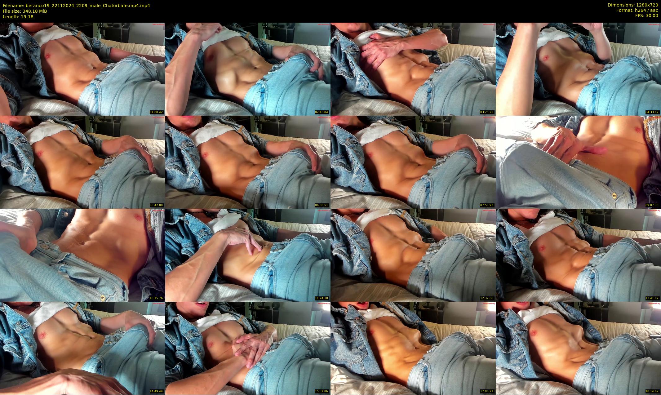 beranco19 — 20 minute Chaturbate male cam show recording, 720p, Nov 22, 2024