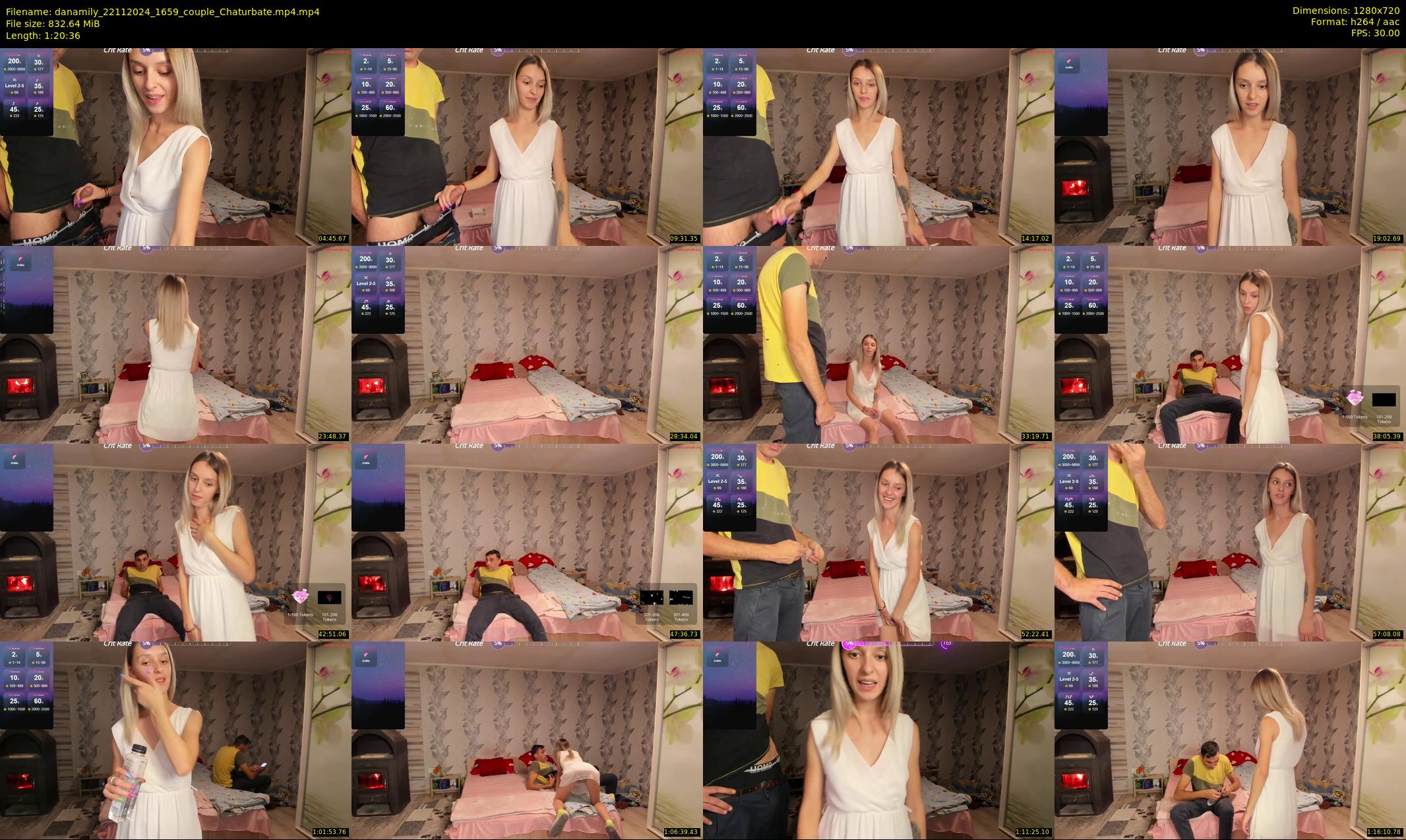 danamily — 81 minute Chaturbate female cam show recording, 720p, Nov 22, 2024