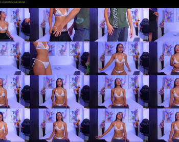 dianayleo — 3 minute Chaturbate couple cam show recording, 720p, Nov 22, 2024