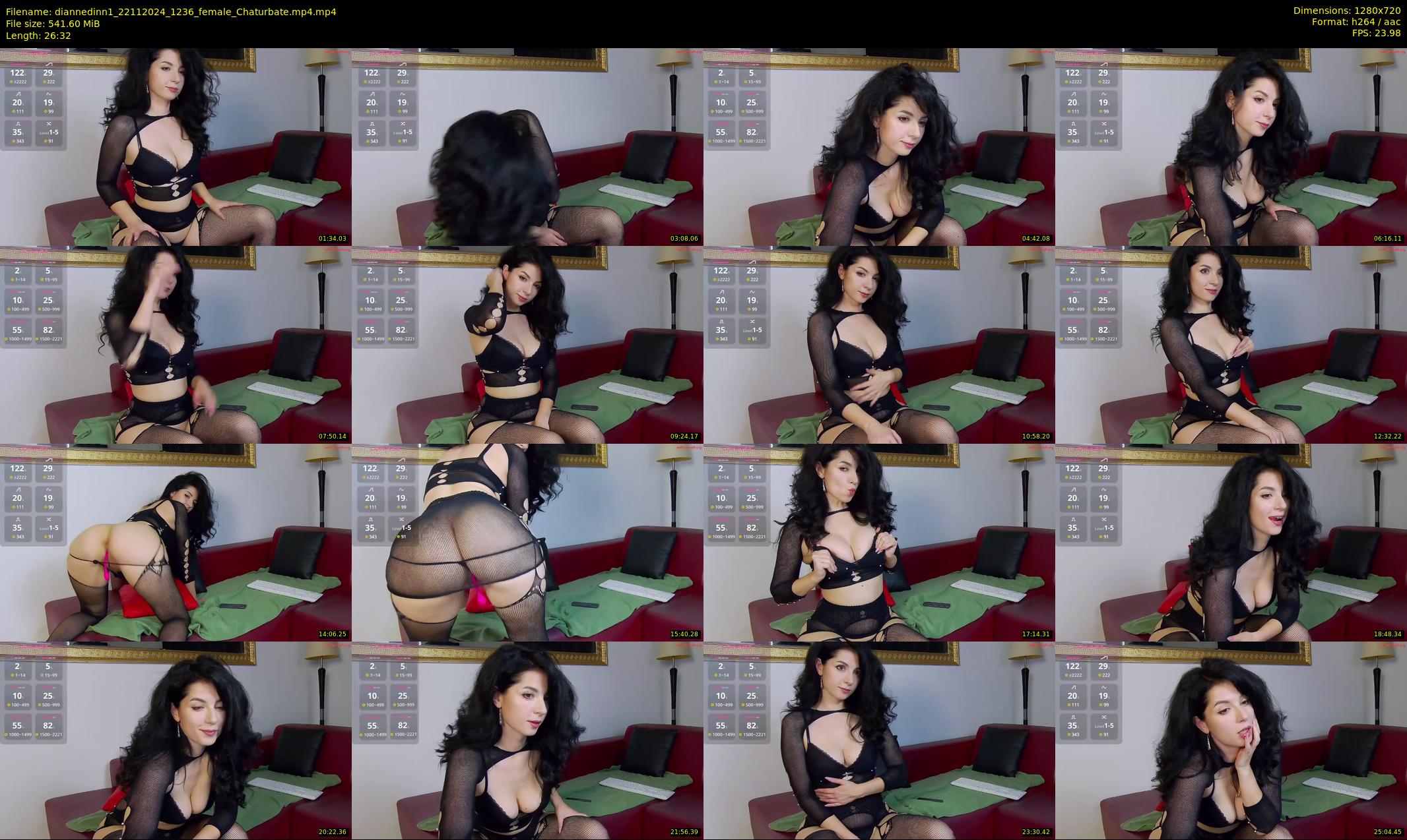 diannedinn1 — 27 minute Chaturbate female cam show recording, 720p, Nov 22, 2024