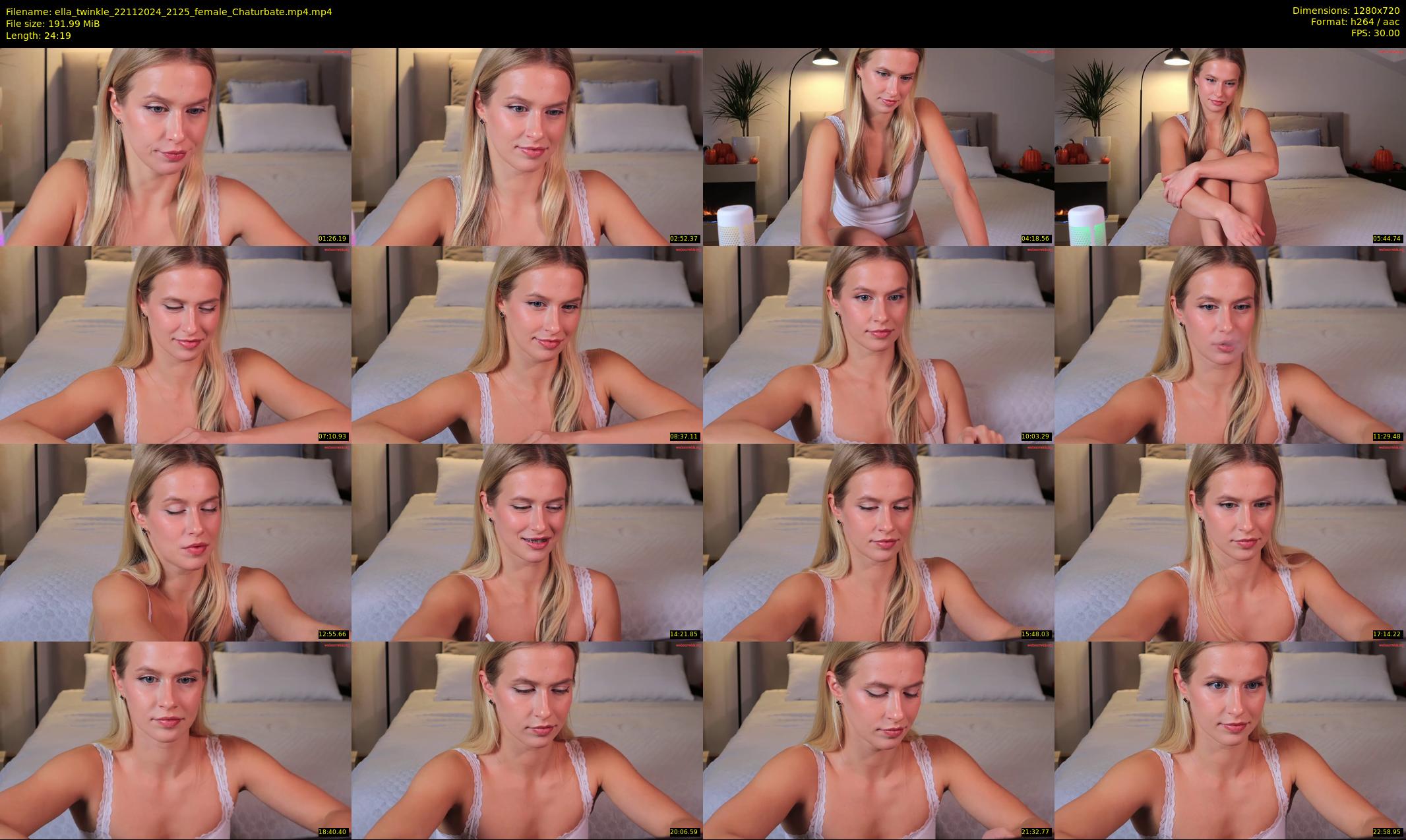 ella_twinkle — 25 minute Chaturbate female cam show recording, 720p, Nov 22, 2024