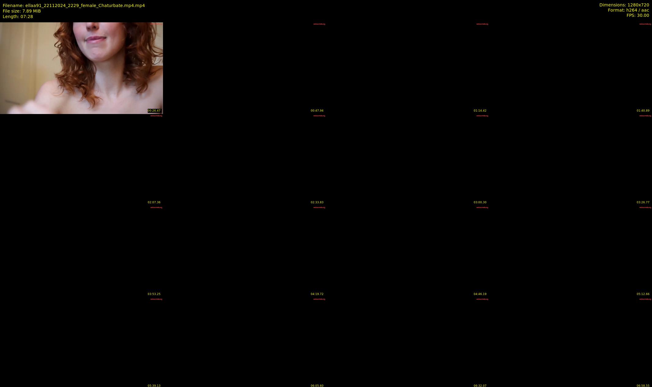 ellaa91 — 8 minute Chaturbate female cam show recording, 720p, Nov 22, 2024