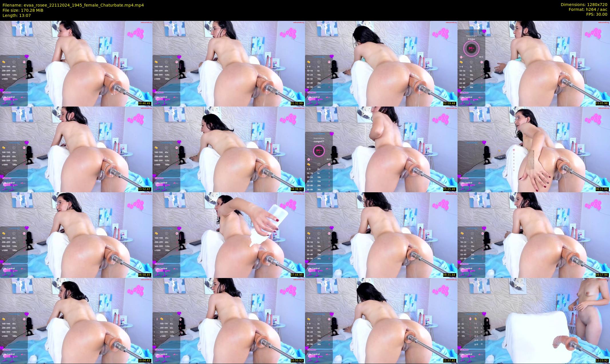 evaa_rosee — 14 minute Chaturbate female cam show recording, 720p, Nov 22, 2024