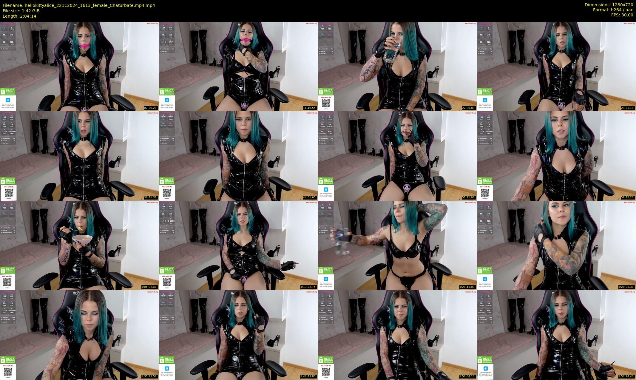hellokittyalice — 125 minute Chaturbate female cam show recording, 720p, Nov 22, 2024