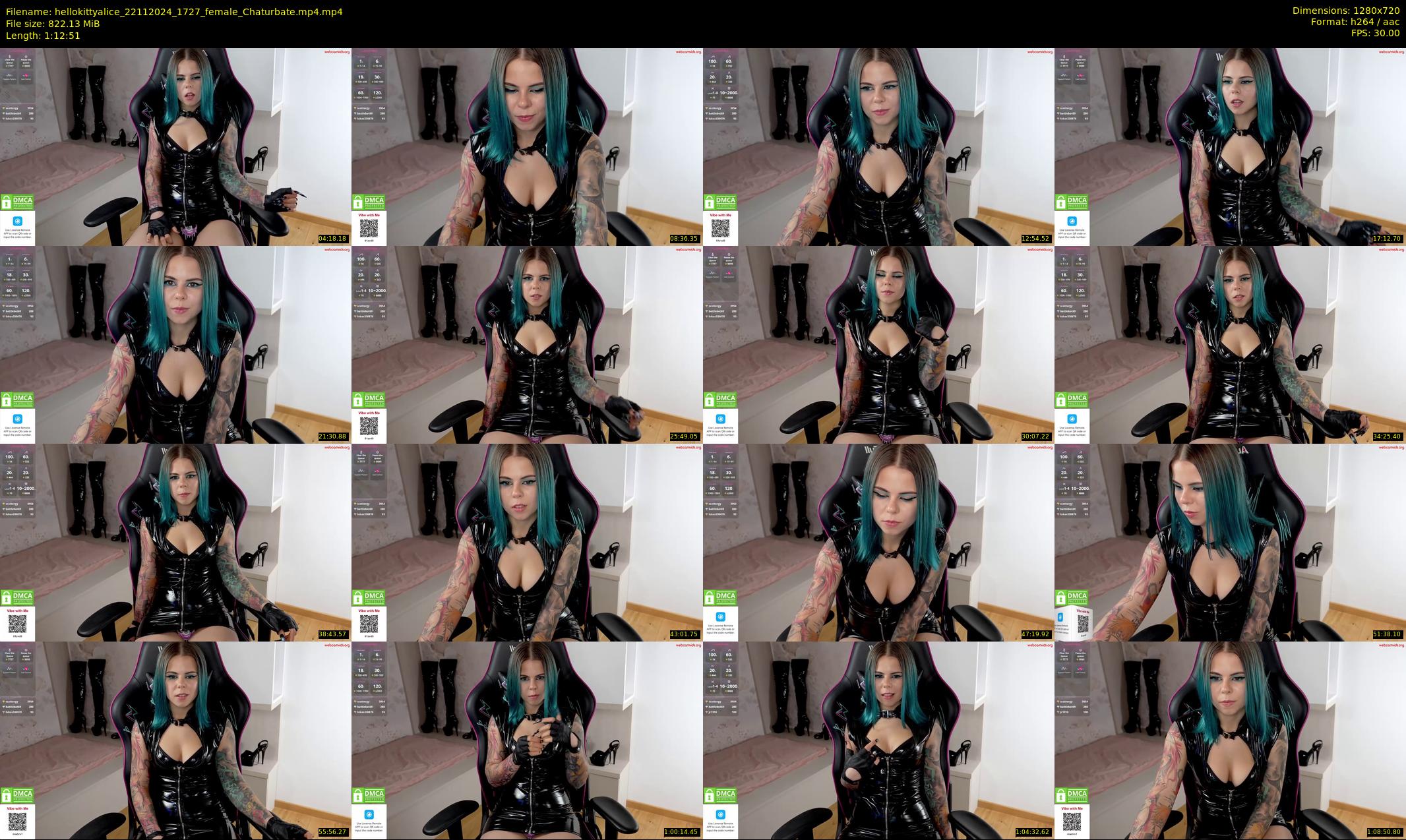 hellokittyalice — 73 minute Chaturbate female cam show recording, 720p, Nov 22, 2024