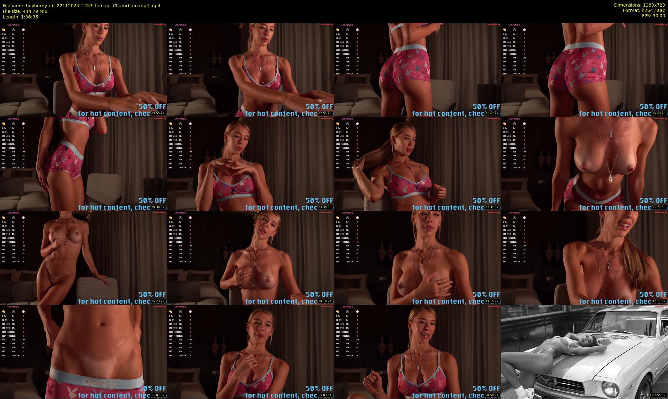 heyhorny_cb — 67 minute Chaturbate couple cam show recording, 720p, Nov 22, 2024