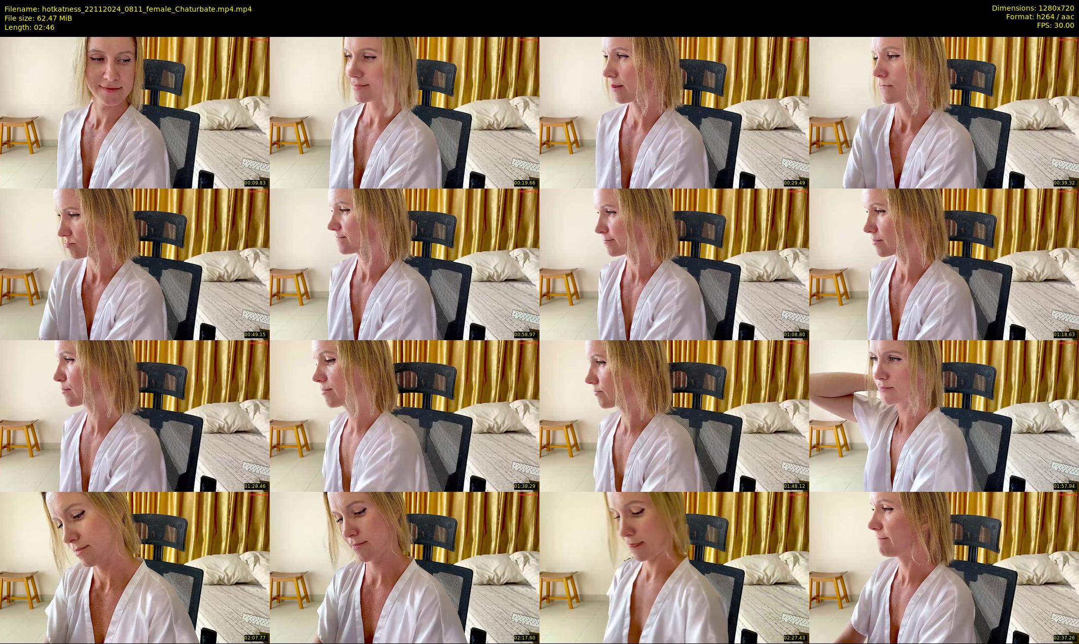 hotkatness — 3 minute Chaturbate female cam show recording, 720p, Nov 22, 2024