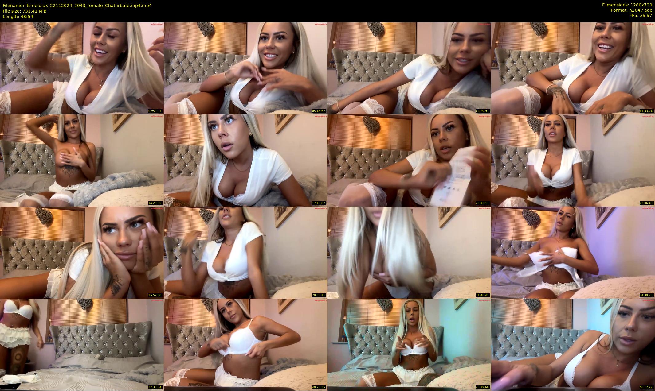 itsmelolax — 49 minute Chaturbate female cam show recording, 720p, Nov 22, 2024