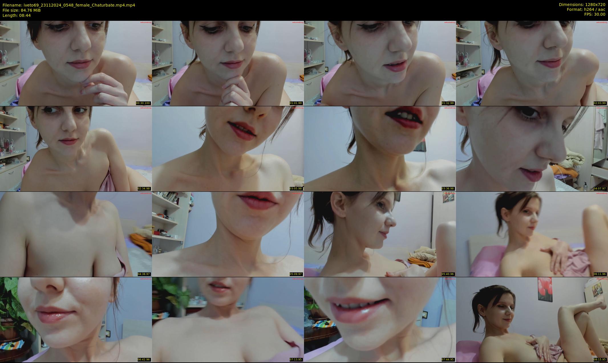 iveto69 — 9 minute Chaturbate female cam show recording, 720p, Nov 23, 2024