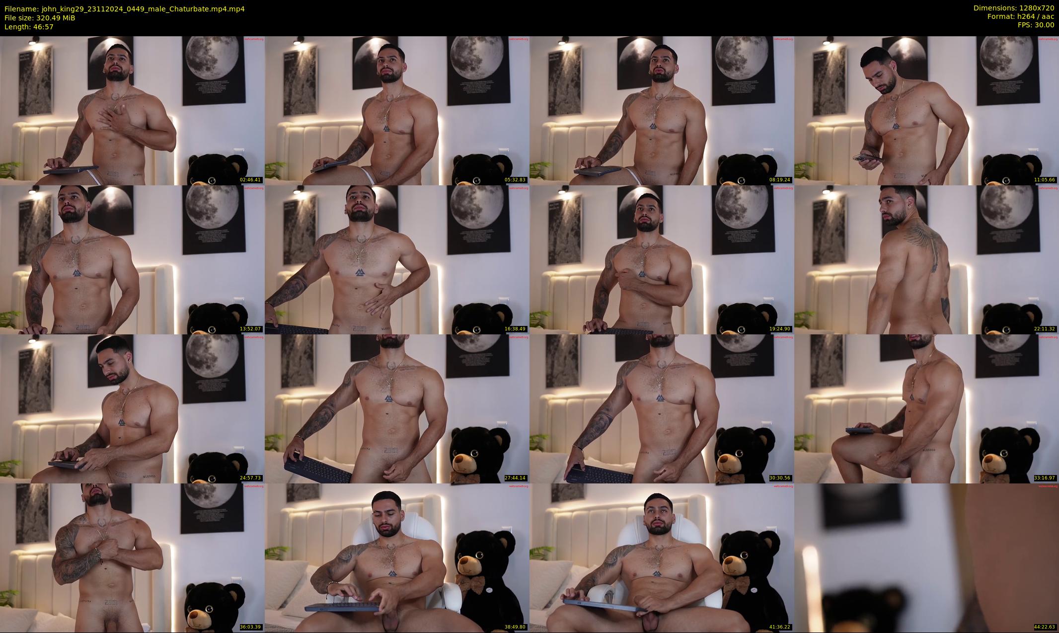 john_king29 — 47 minute Chaturbate male cam show recording, 720p, Nov 23, 2024