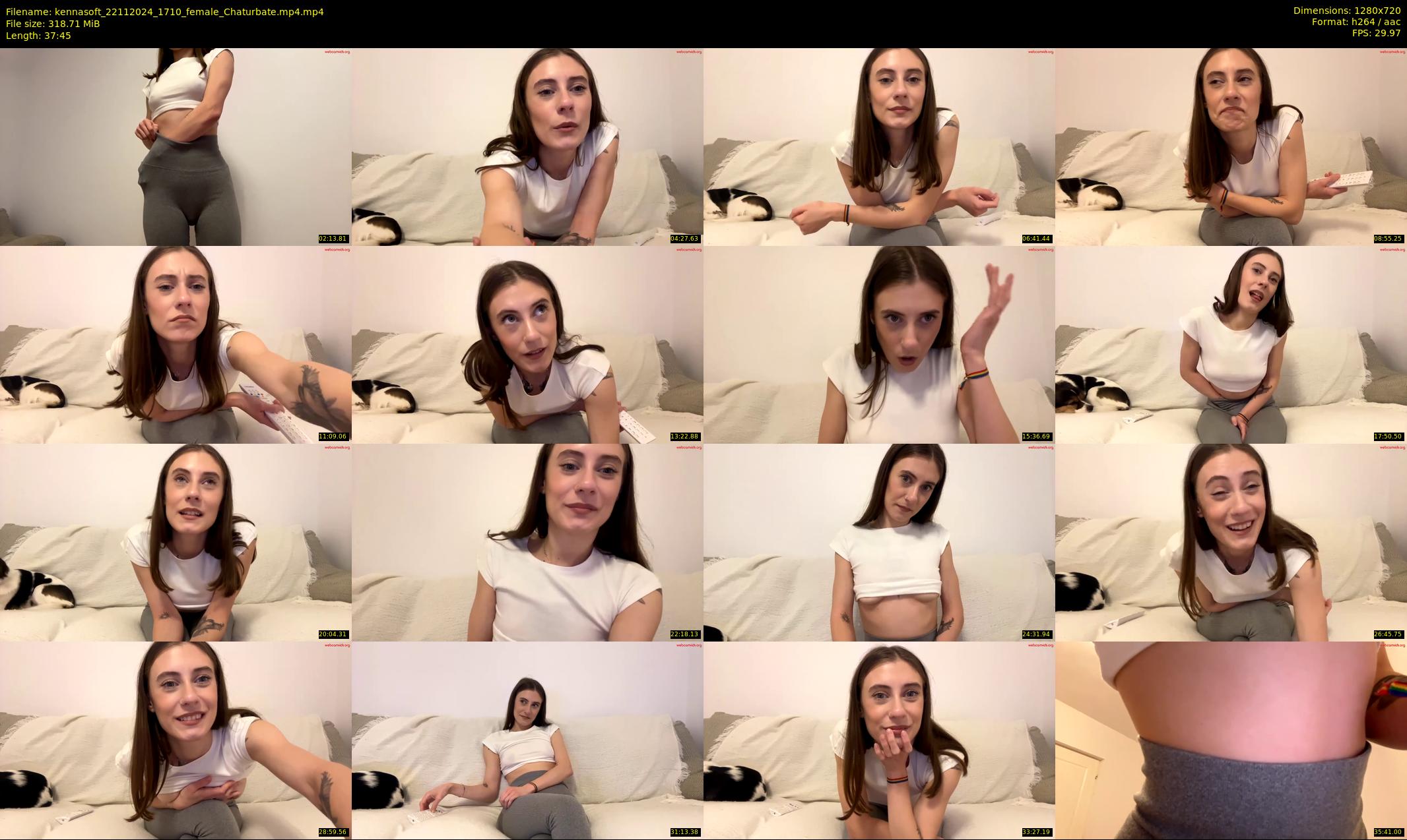 kennasoft — 38 minute Chaturbate female cam show recording, 720p, Nov 22, 2024