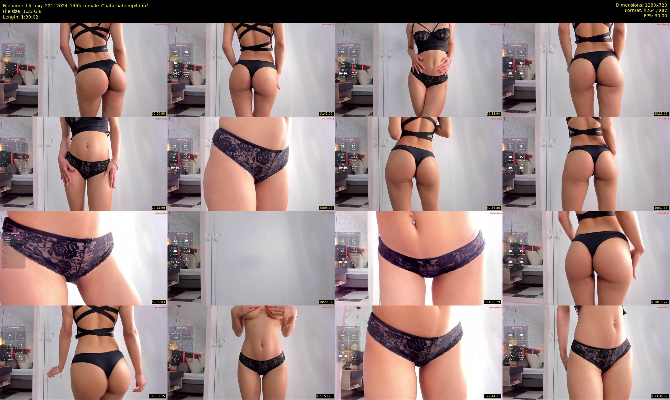 lili_foxy — 100 minute Chaturbate female cam show recording, 720p, Nov 22, 2024