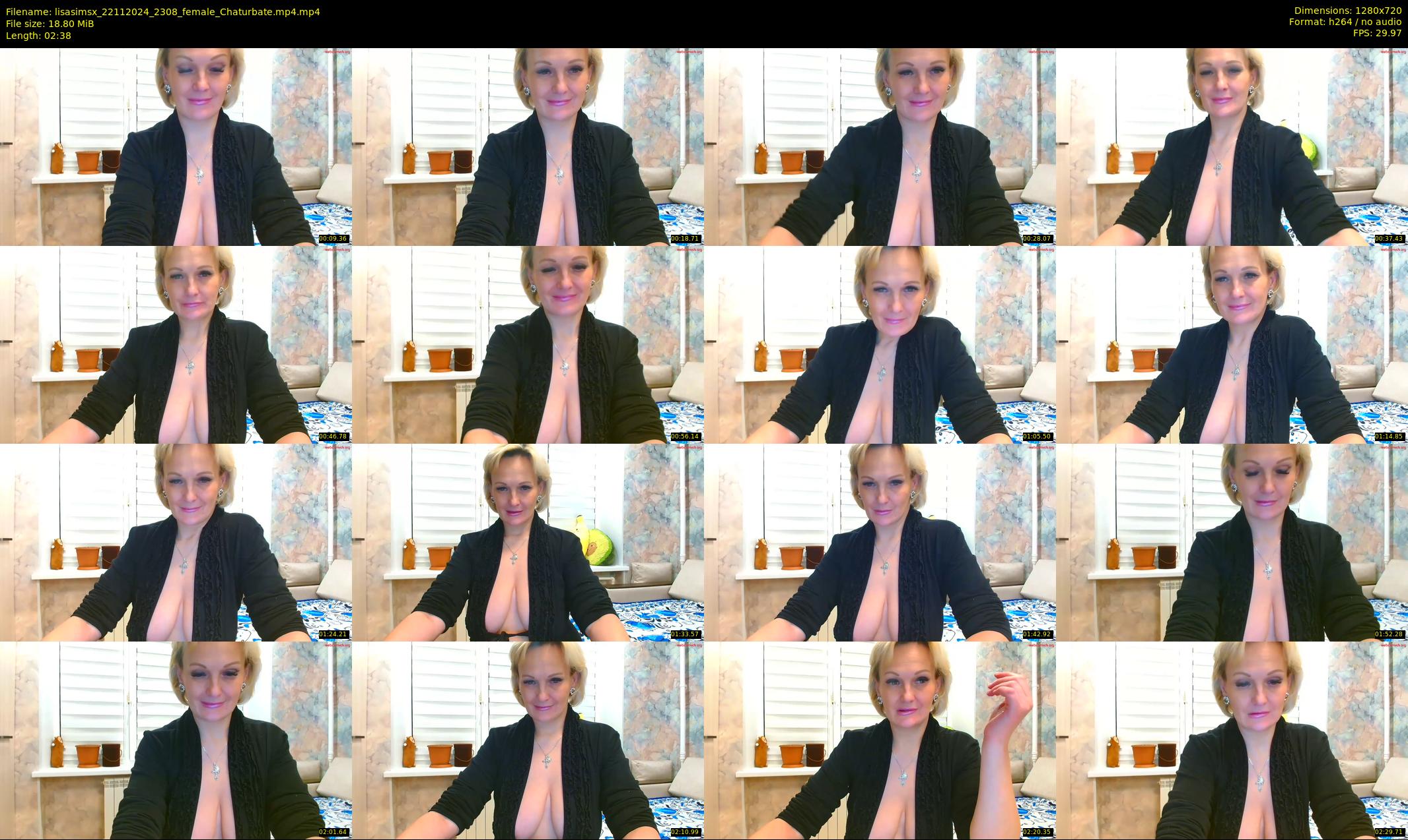 lisasimsx — 3 minute Chaturbate female cam show recording, 720p, Nov 22, 2024
