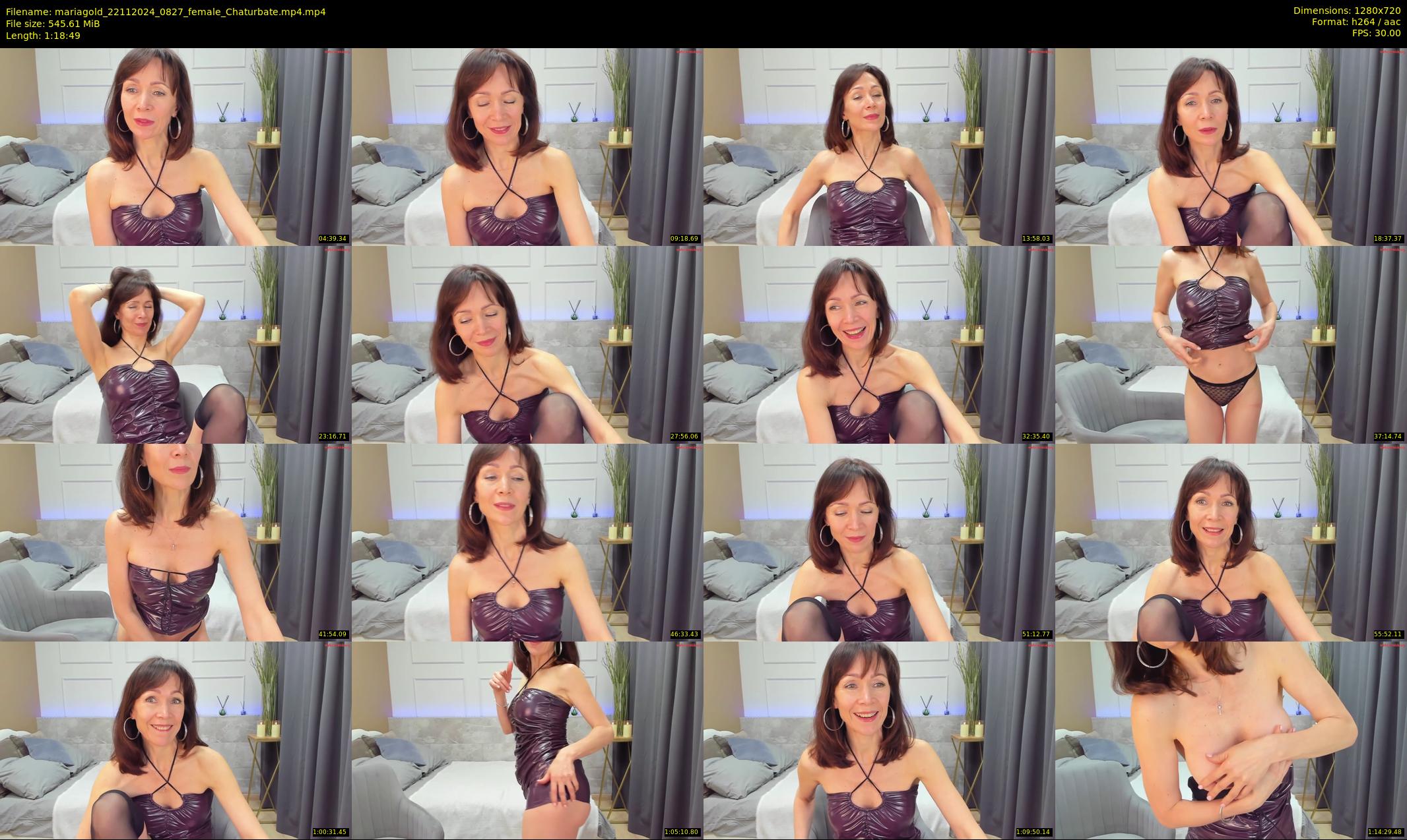 mariagold — 79 minute Chaturbate female cam show recording, 720p, Nov 22, 2024