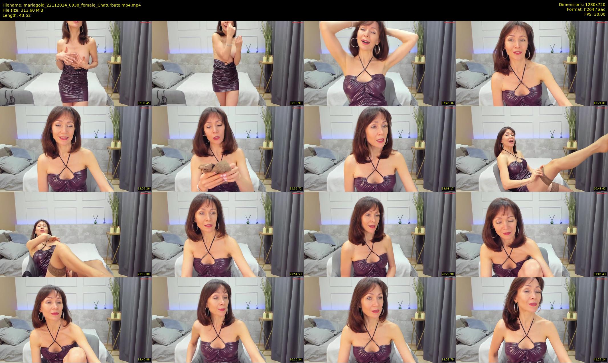 mariagold — 44 minute Chaturbate female cam show recording, 720p, Nov 22, 2024