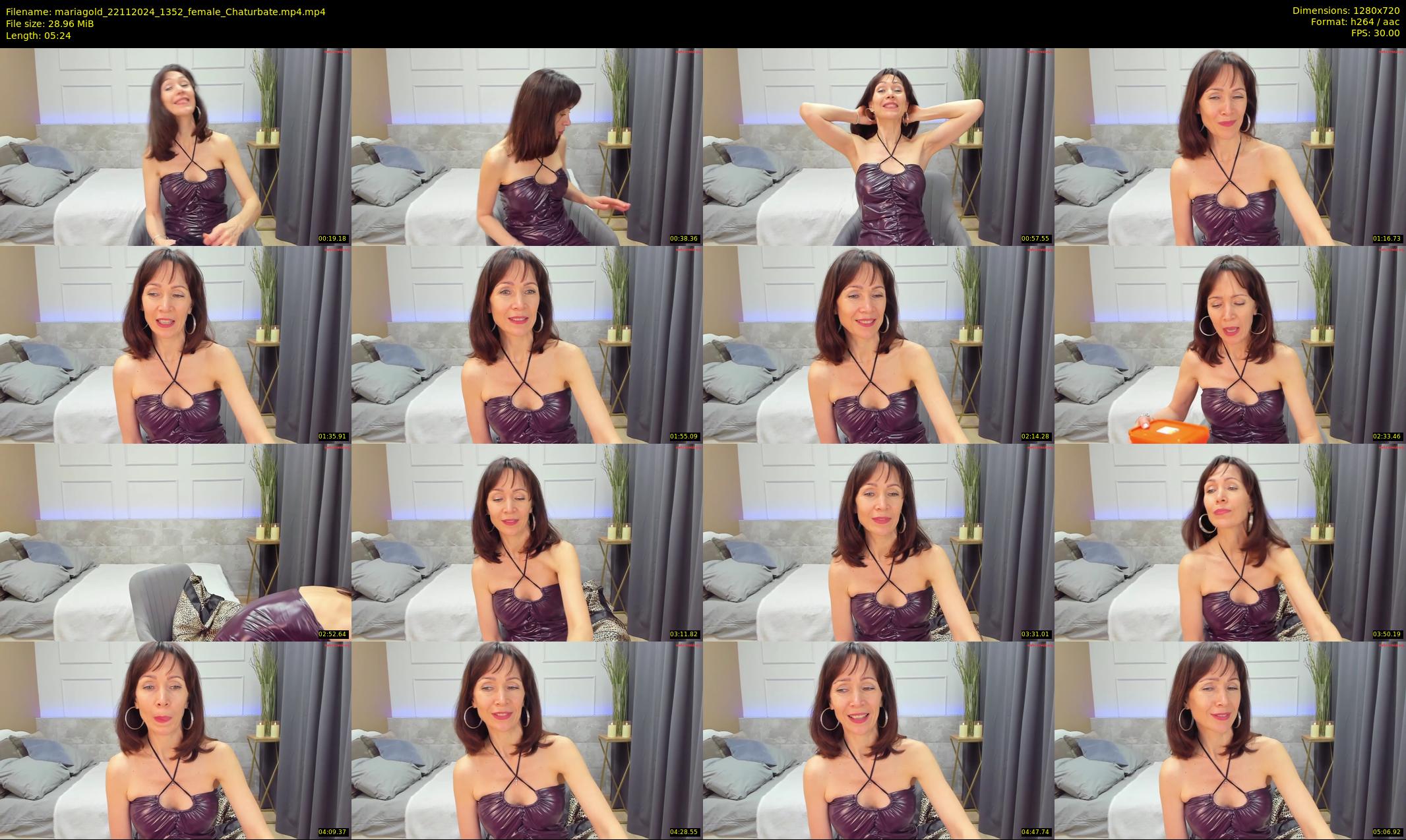 mariagold — 6 minute Chaturbate female cam show recording, 720p, Nov 22, 2024