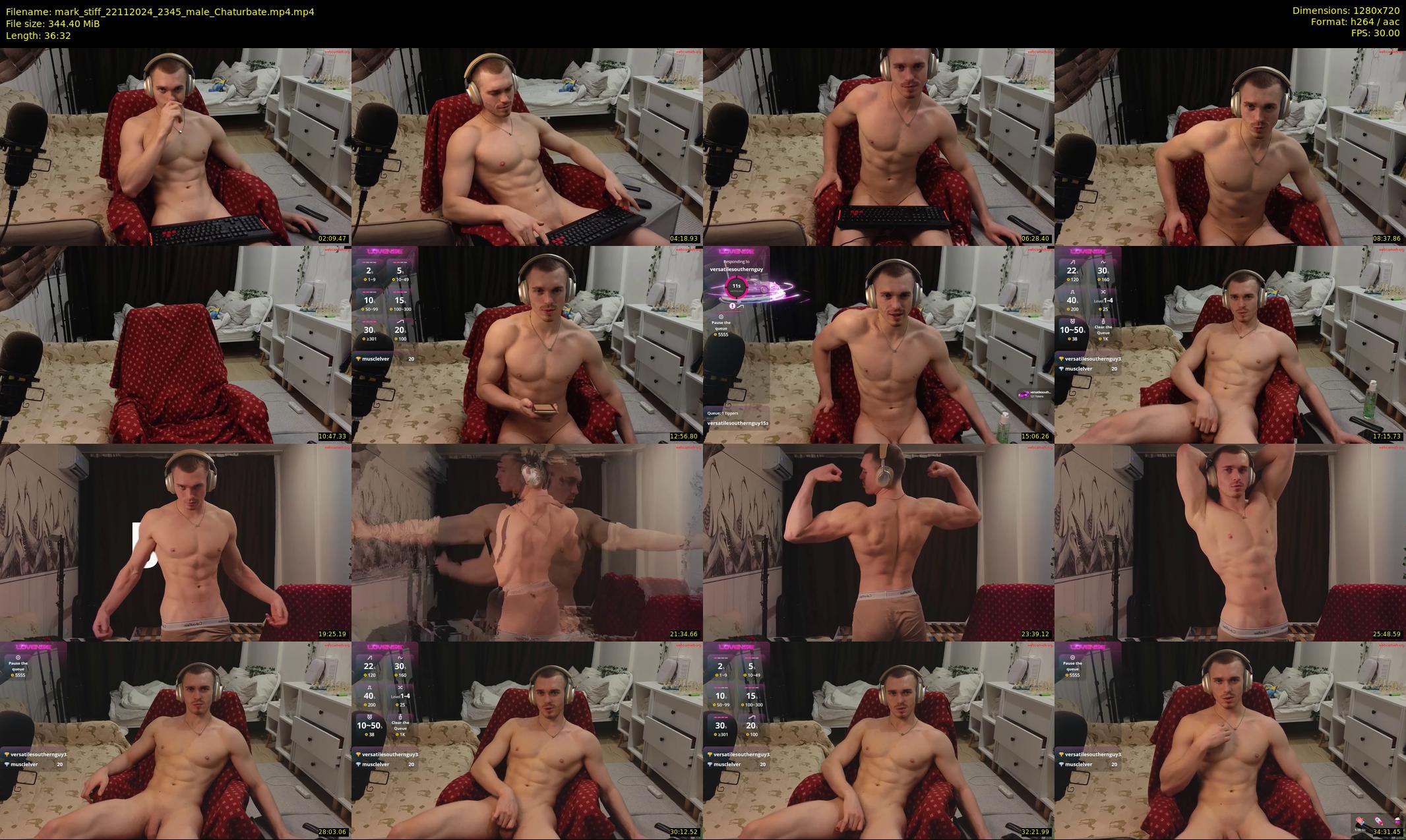 mark_stiff — 37 minute Chaturbate male cam show recording, 720p, Nov 22, 2024
