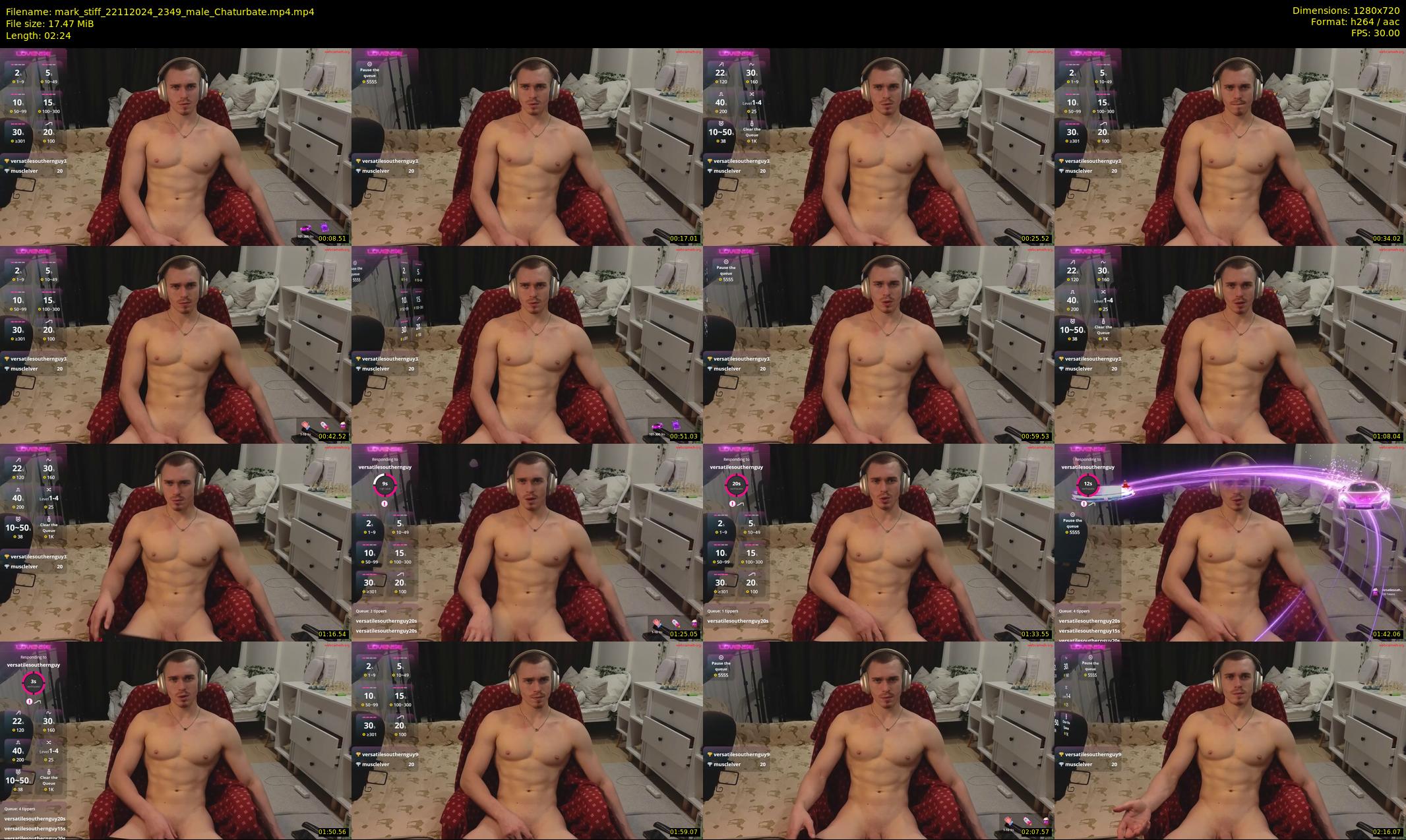 mark_stiff — 3 minute Chaturbate male cam show recording, 720p, Nov 22, 2024
