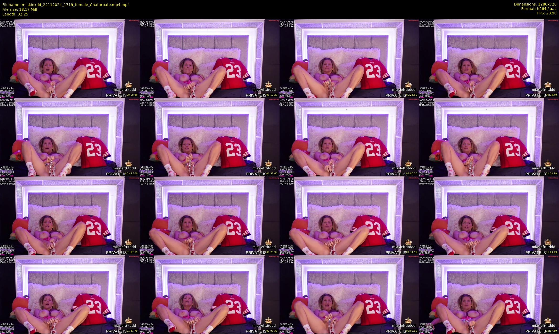 miakinkdd — 3 minute Chaturbate female cam show recording, 720p, Nov 22, 2024