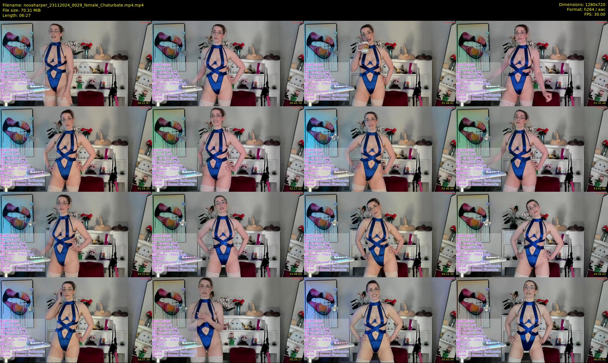 novaharper — 7 minute Chaturbate female cam show recording, 720p, Nov 23, 2024