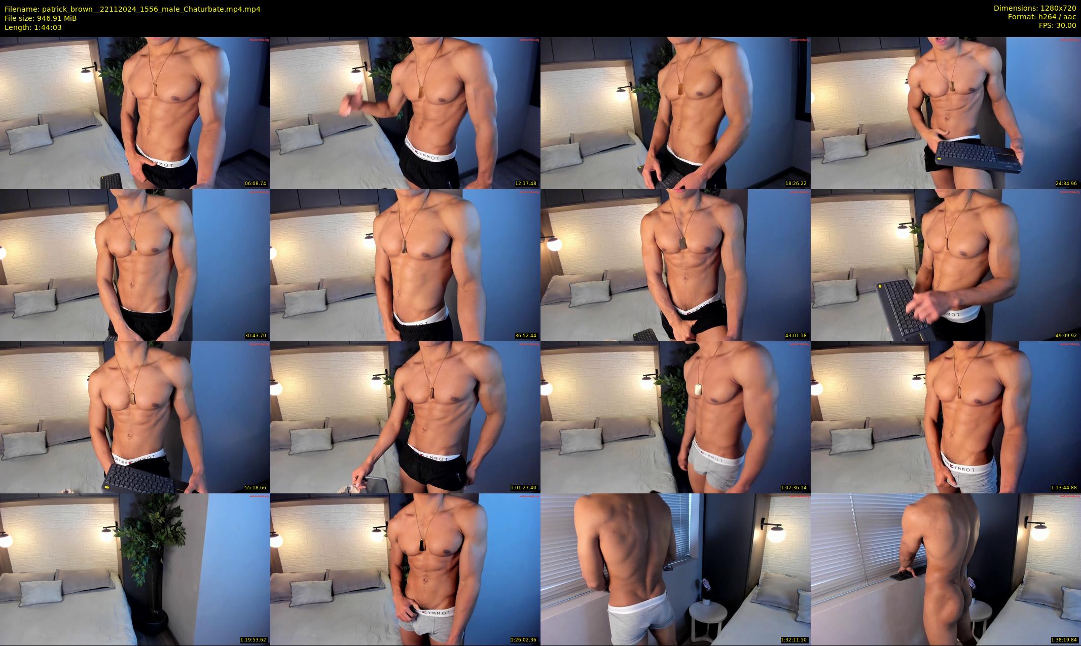 patrick_brown_ — 105 minute Chaturbate male cam show recording, 720p, Nov 22, 2024