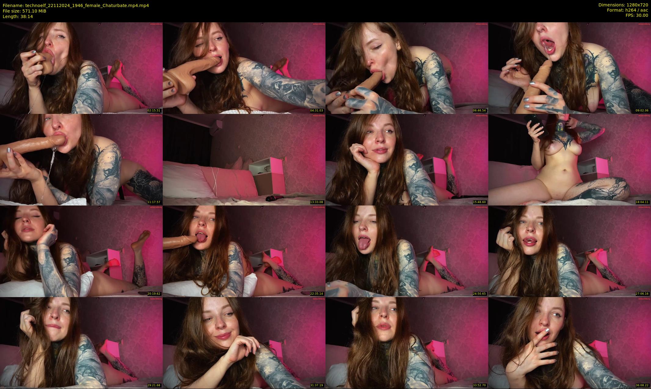 technoelf — 39 minute Chaturbate female cam show recording, 720p, Nov 22, 2024