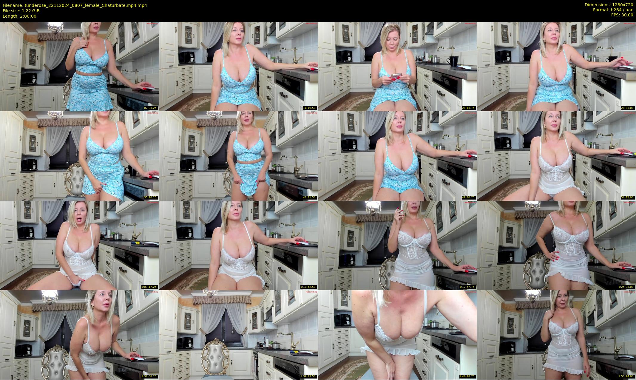 tunderose — 120 minute Chaturbate female cam show recording, 720p, Nov 22, 2024