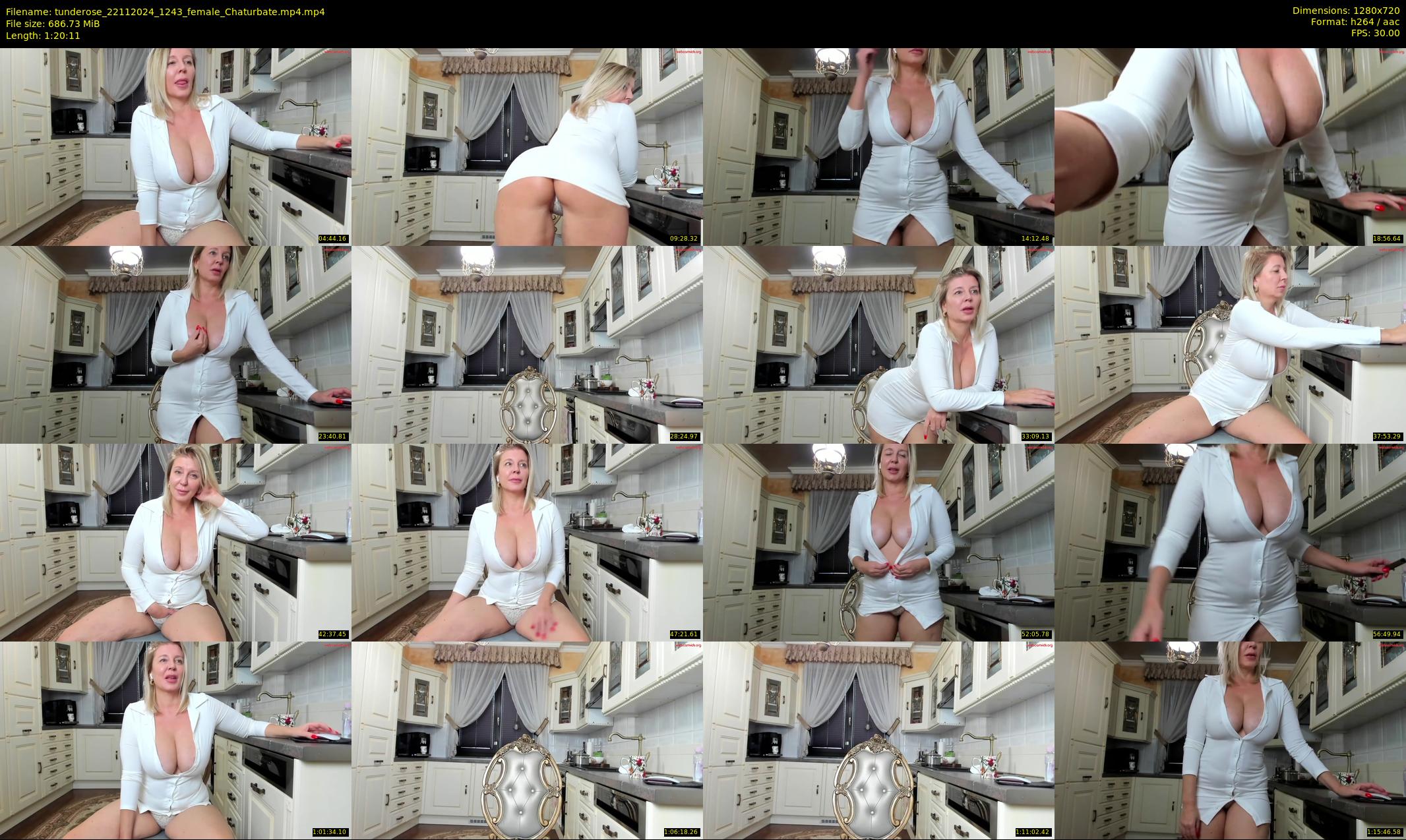 tunderose — 81 minute Chaturbate female cam show recording, 720p, Nov 22, 2024