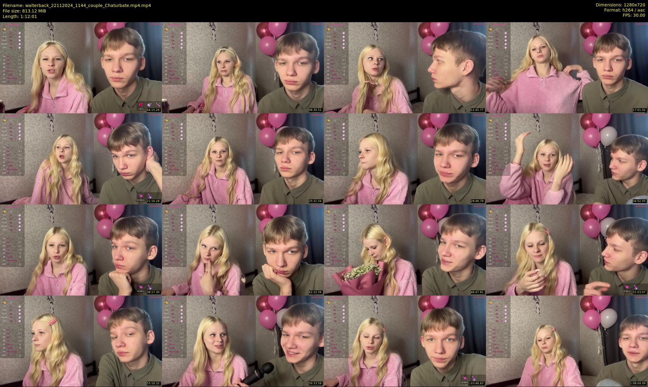 walterback — 73 minute Chaturbate male cam show recording, 720p, Nov 22, 2024