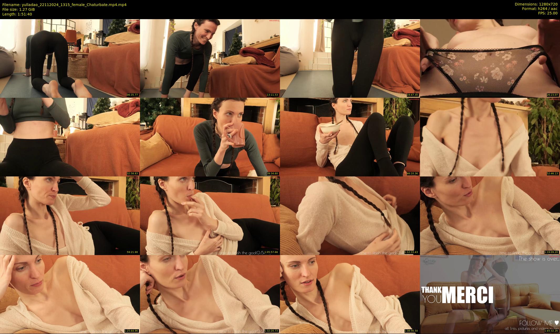 yulladao — 112 minute Chaturbate female cam show recording, 720p, Nov 22, 2024