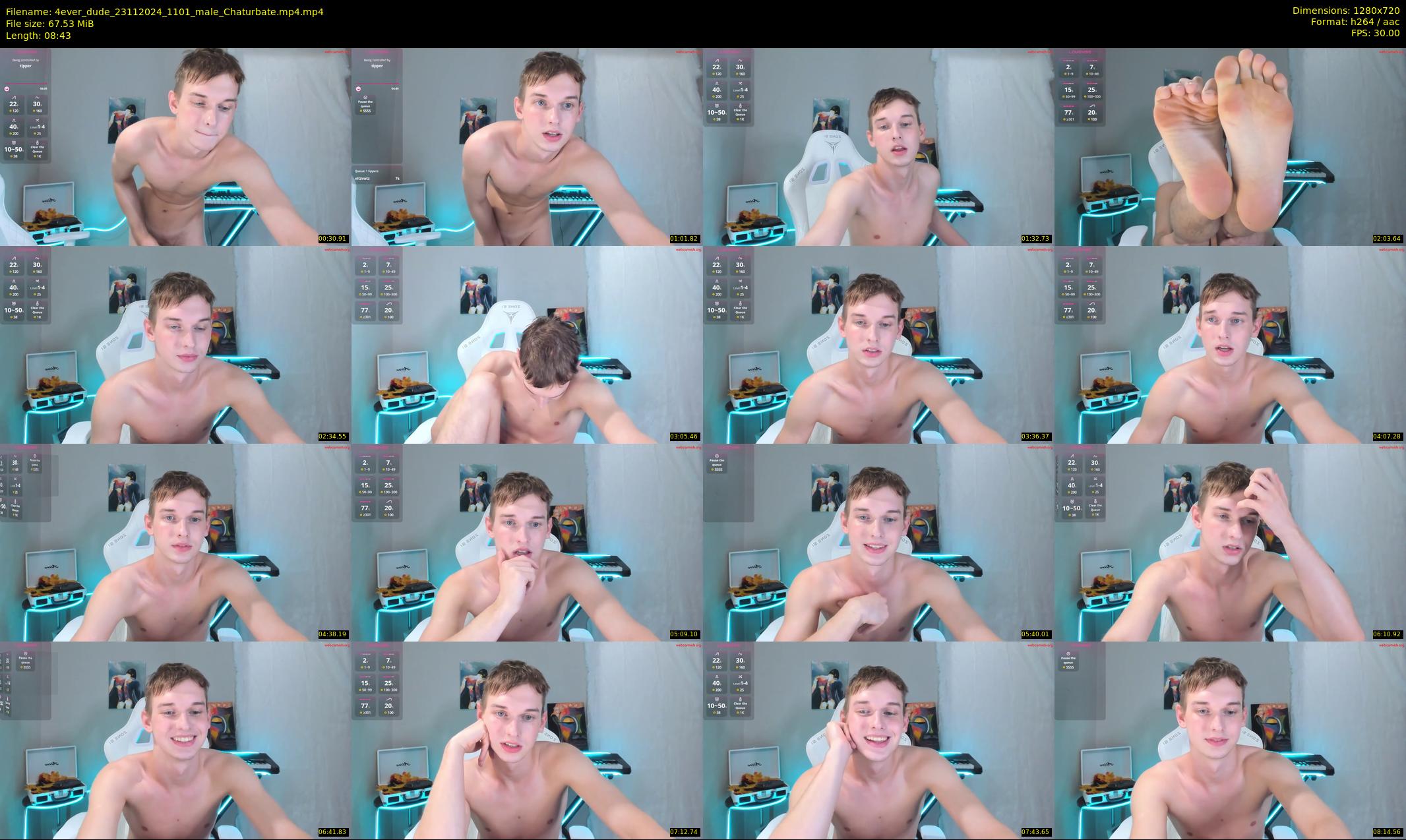 4ever_dude — 9 minute Chaturbate male cam show recording, 720p, Nov 23, 2024