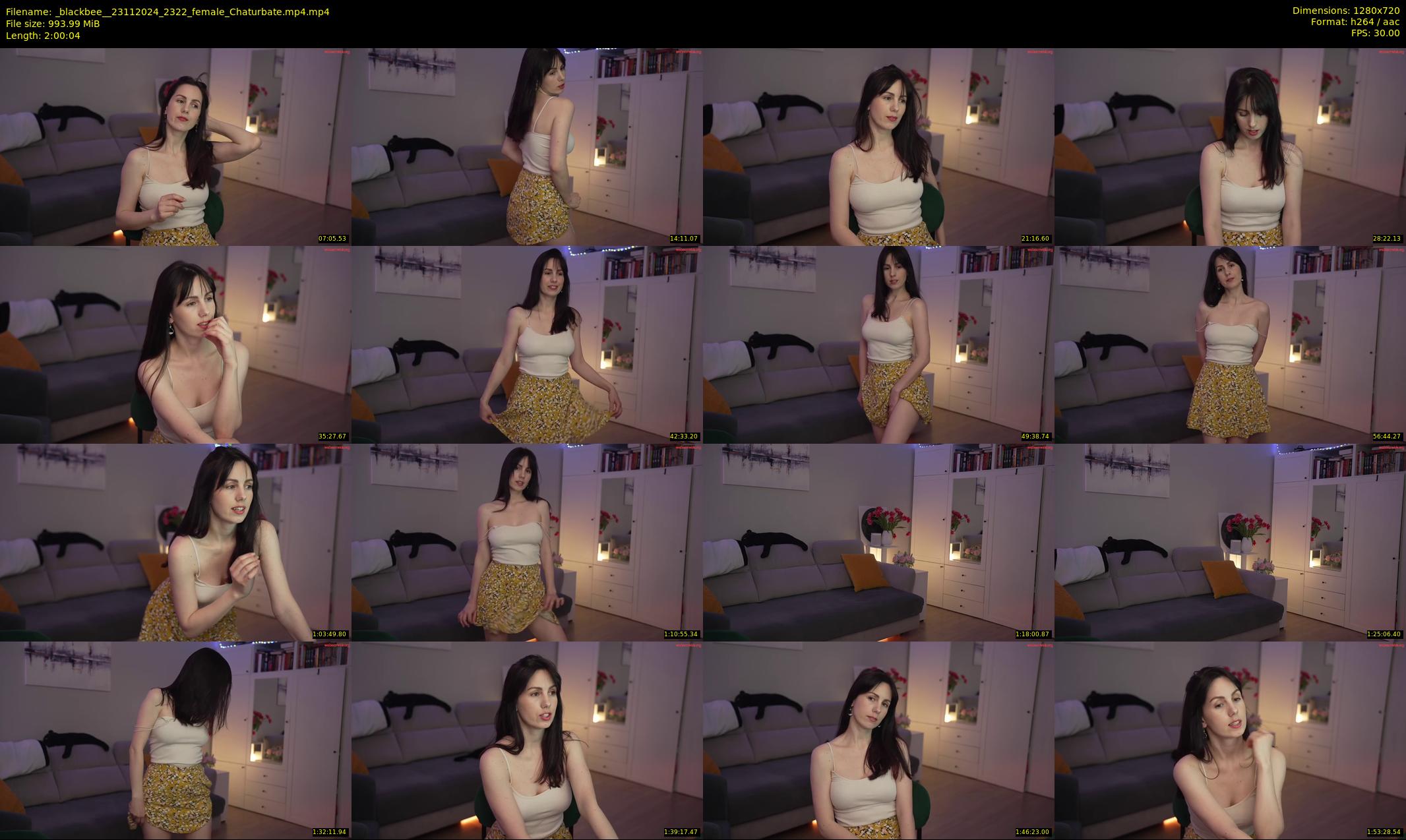 _blackbee_ — 121 minute Chaturbate female cam show recording, 720p, Nov 23, 2024