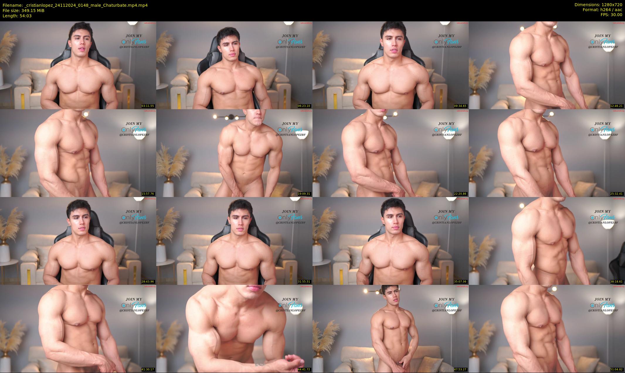 _cristianlopez — 55 minute Chaturbate male cam show recording, 720p, Nov 24, 2024