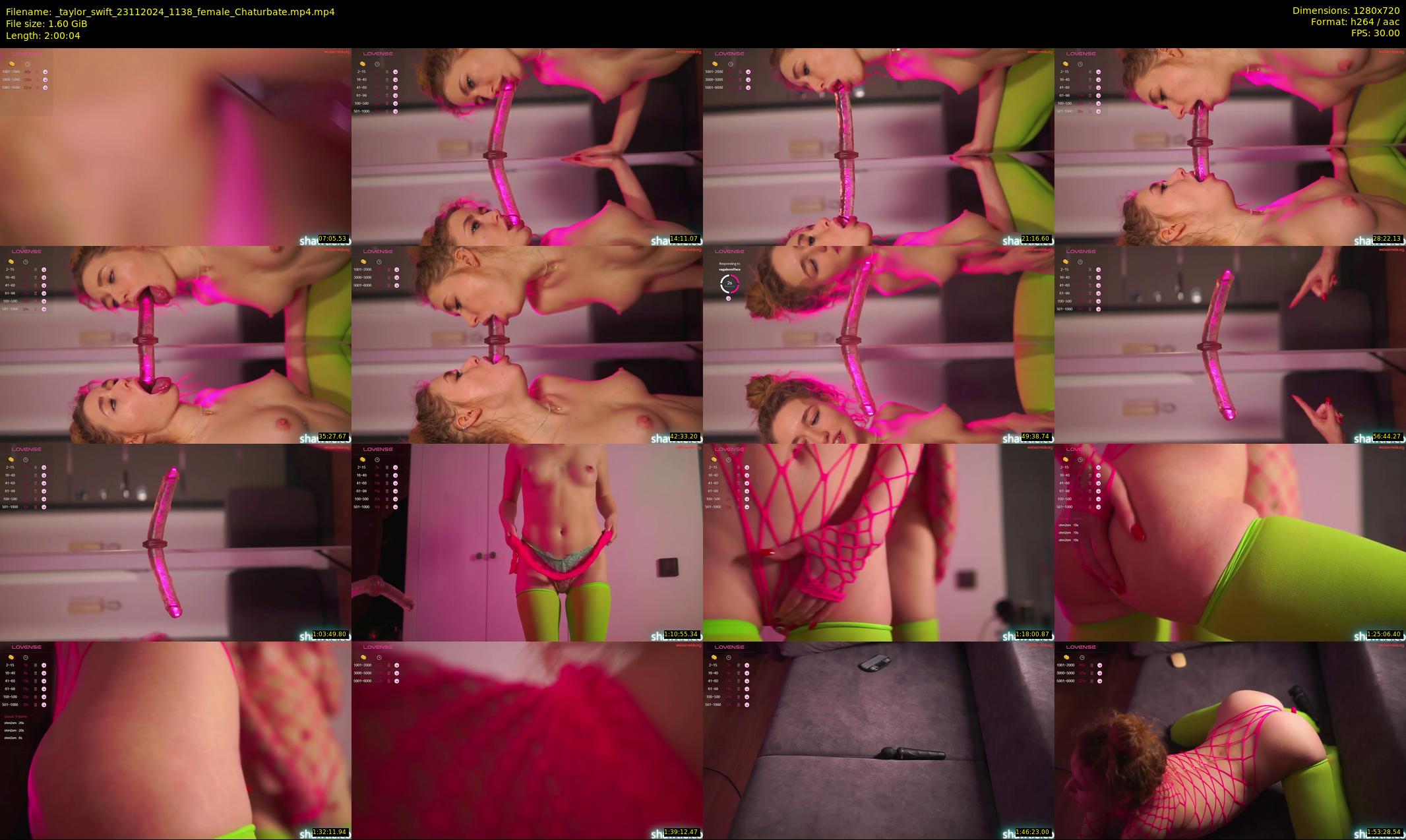 _taylor_swift — 121 minute Chaturbate female cam show recording, 720p, Nov 23, 2024