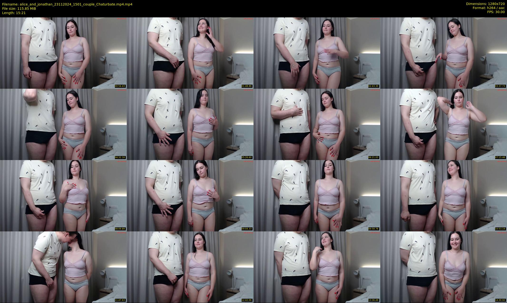 alice_and_jonathan — 16 minute Chaturbate couple cam show recording, 720p, Nov 23, 2024