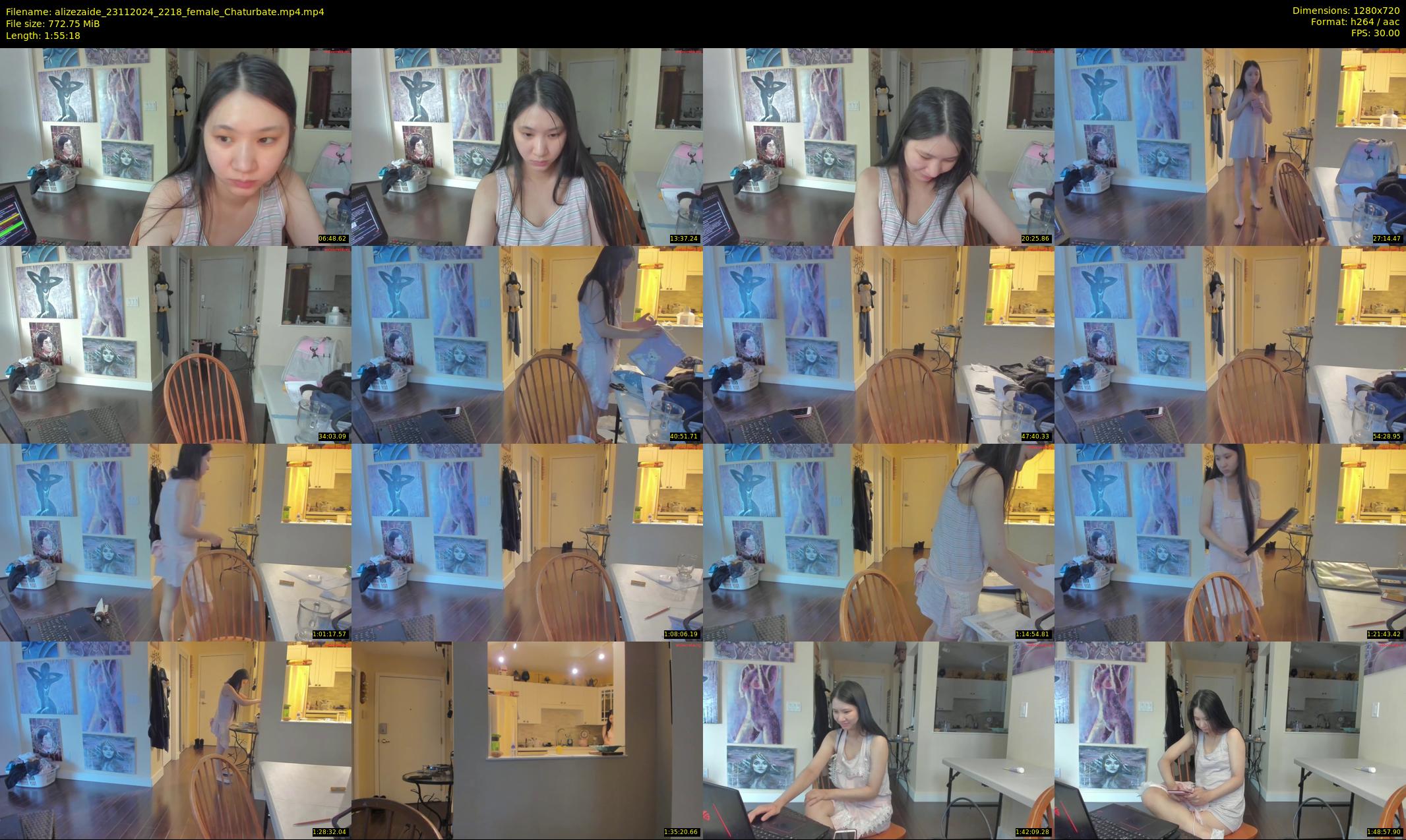 alizezaide — 116 minute Chaturbate female cam show recording, 720p, Nov 23, 2024